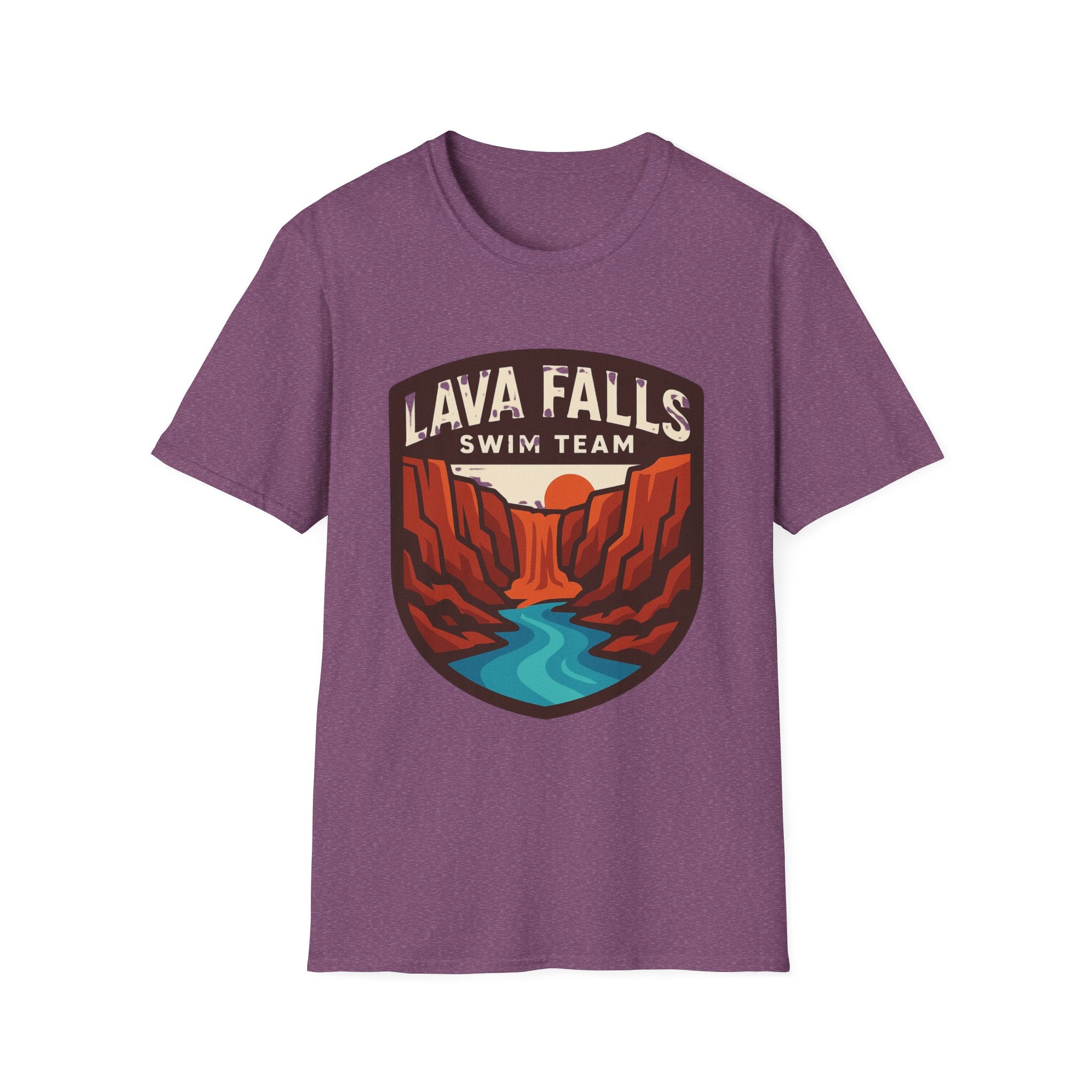 Lava Falls Swim Team Unisex Softstyle T-Shirt