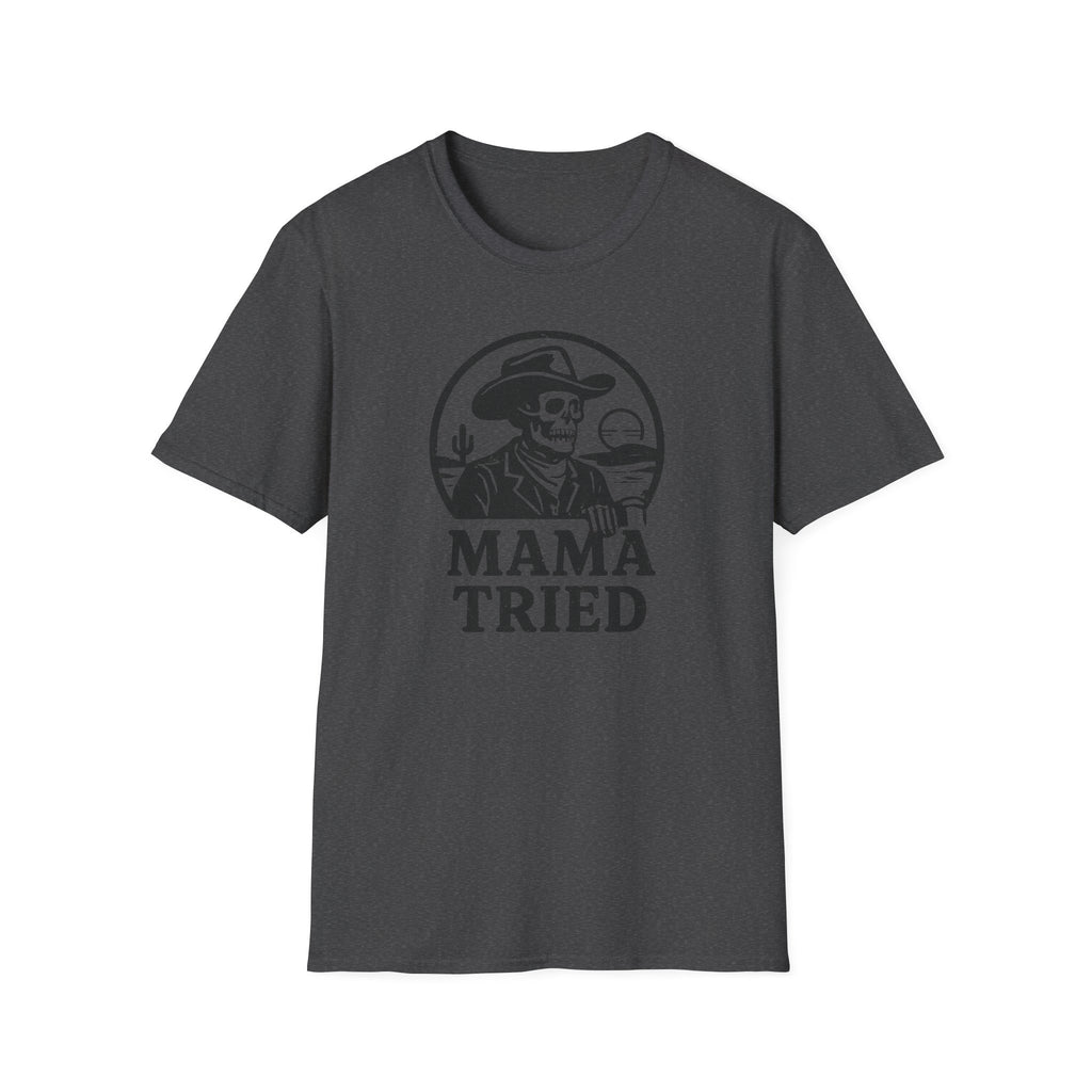 Mama Tried, Dead Cowboy Tee,  Unisex Softstyle T-Shirt