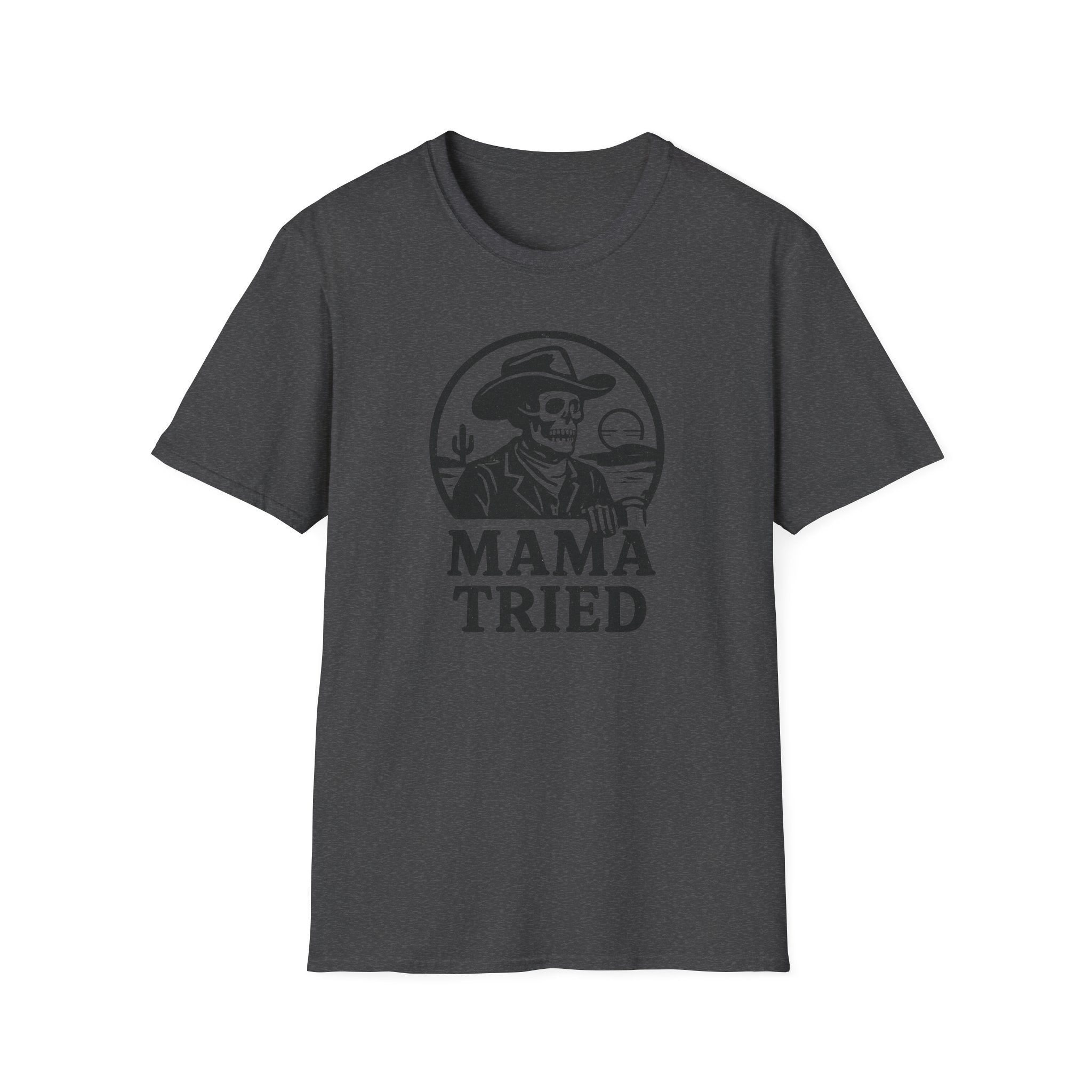 Mama Tried, Dead Cowboy Tee,  Unisex Softstyle T-Shirt