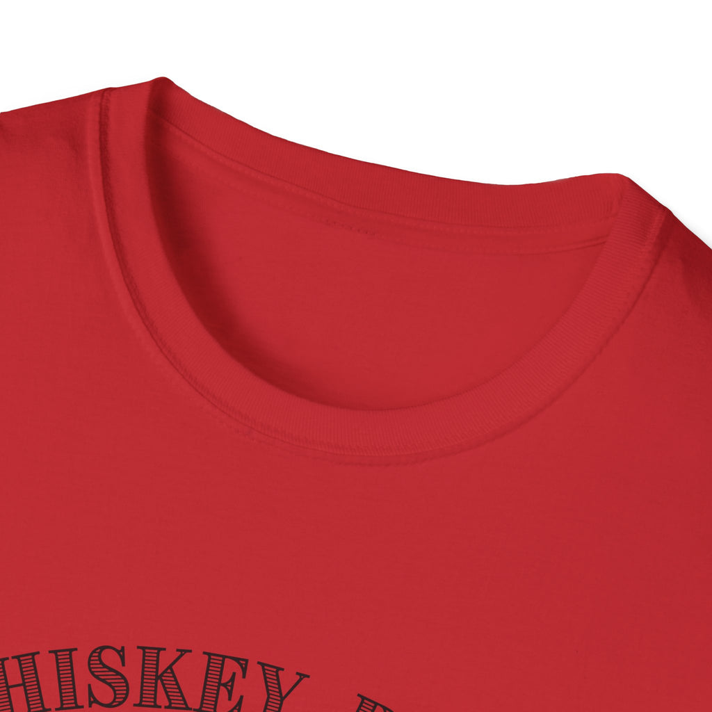 Whiskey River Skeleton Paddling T-Shirt | Western Canoe Graphic