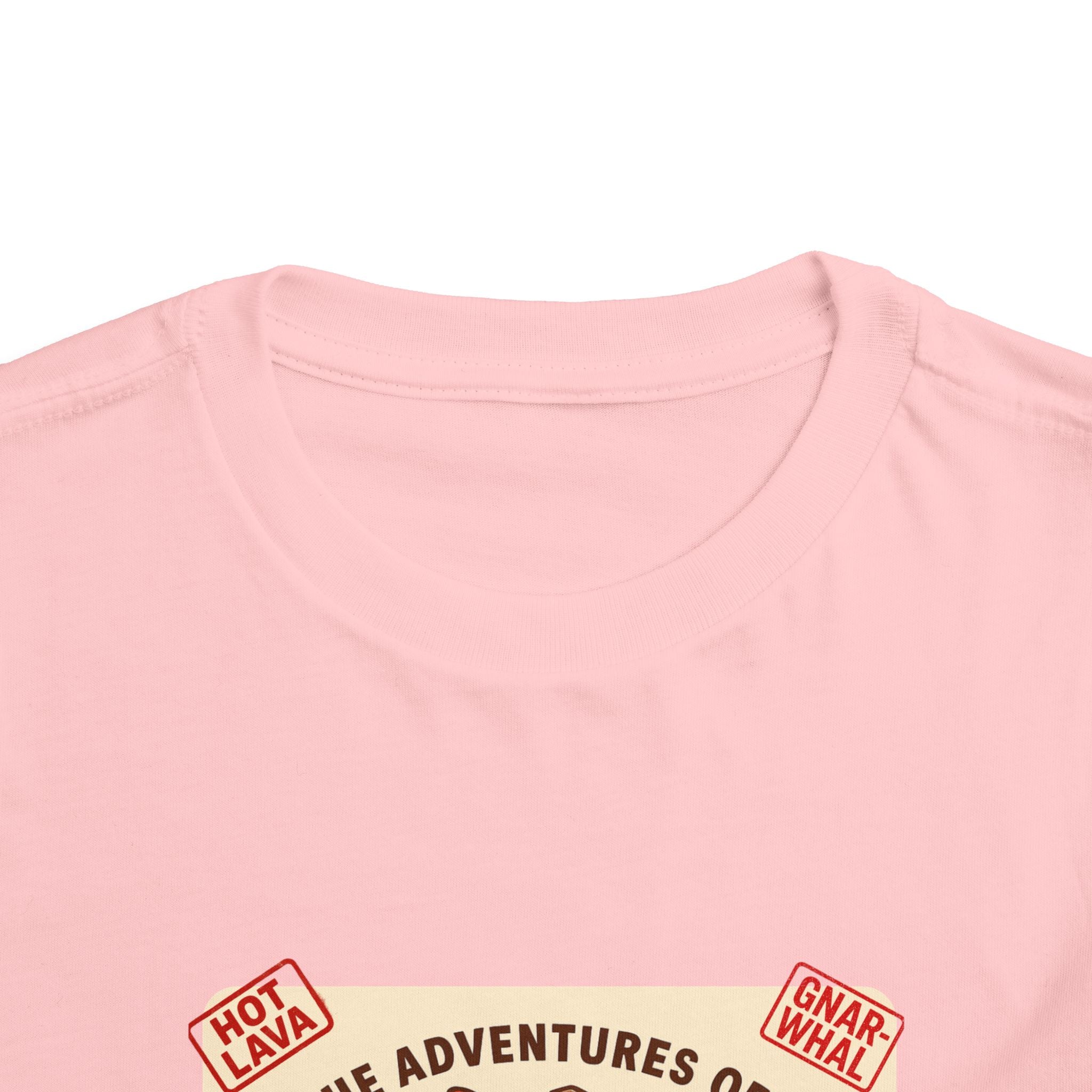 The Adventures of Hot Lava & Gnar-Whal Toddler Short Sleeve Tee