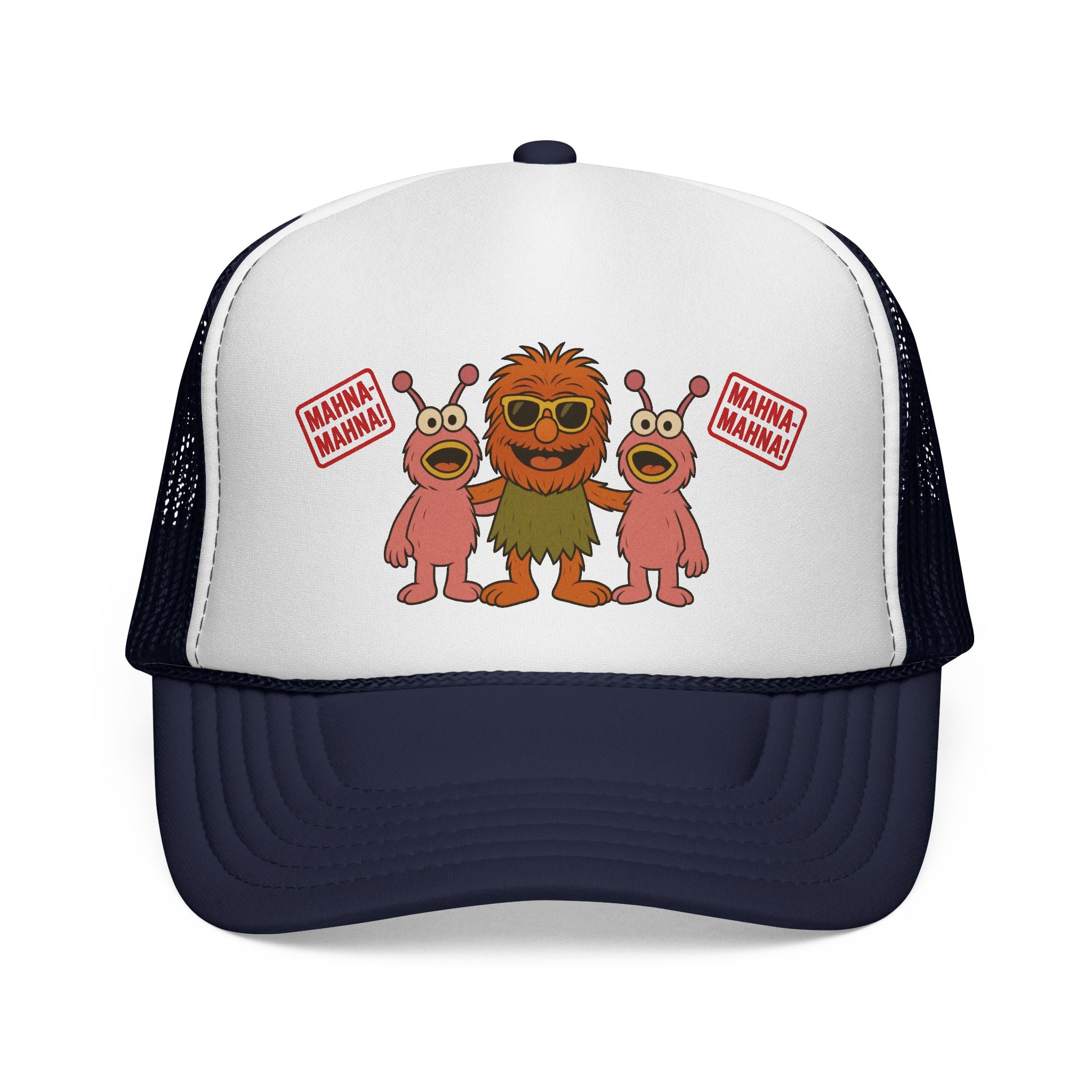 Muppets Mahna-Mahna Trucker Cap, Fun Hat for Kids, Gifts for Birthdays, Summer Accessories, Outdoor Fun, Family Gatherings