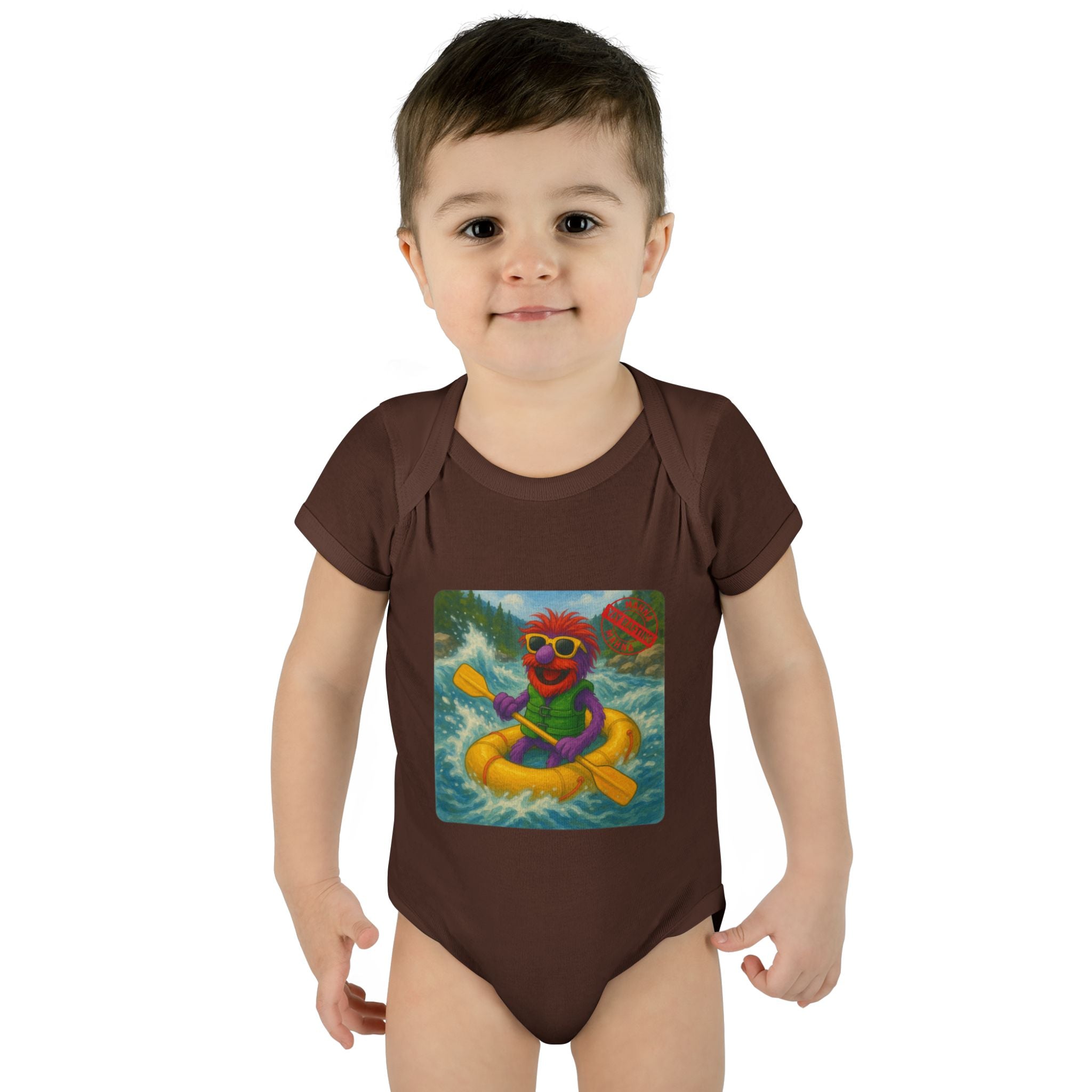 Mahna Mahna Muppets Rafting Infant Baby Rib Bodysuit