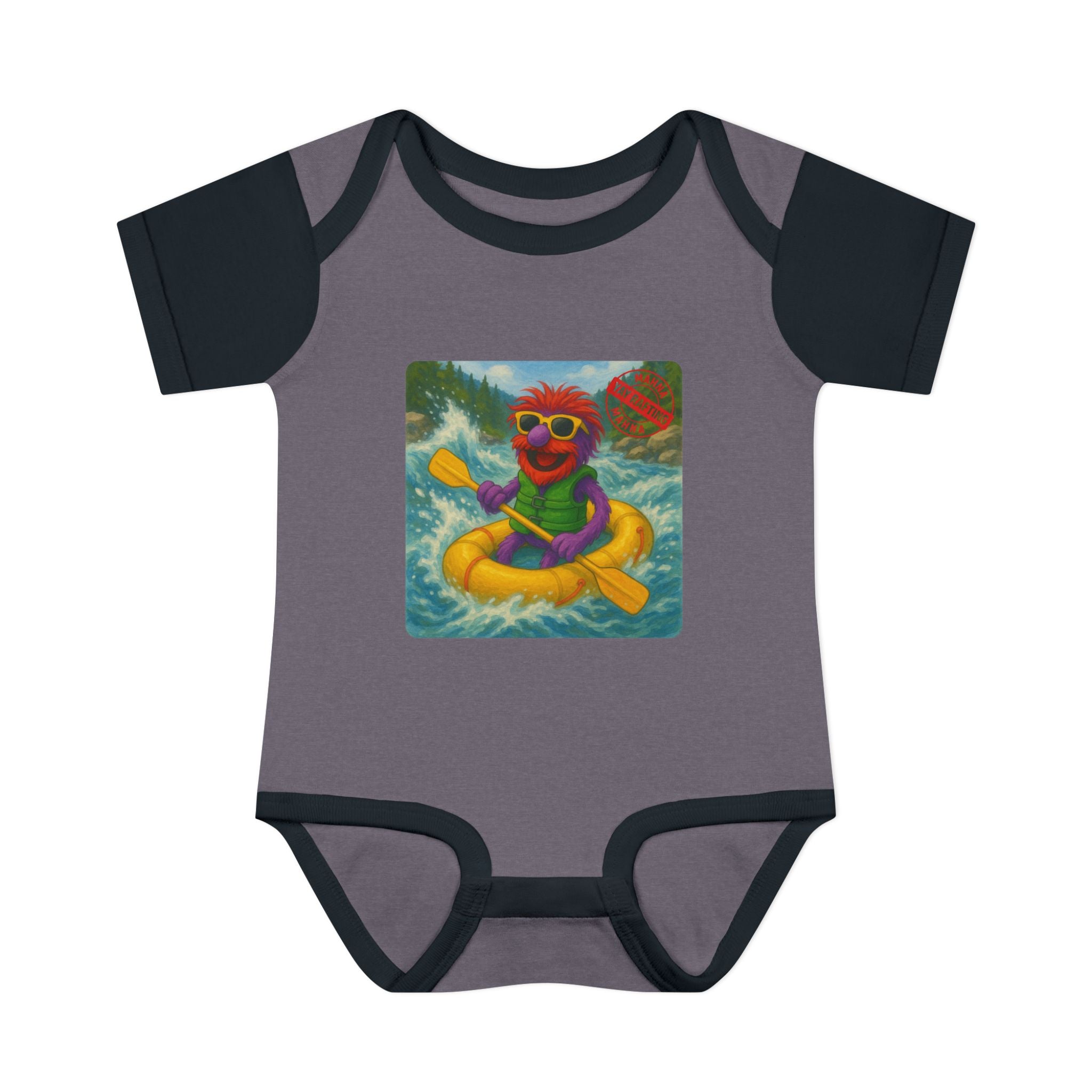 Mahna Mahna Muppets Rafting Infant Baby Rib Bodysuit