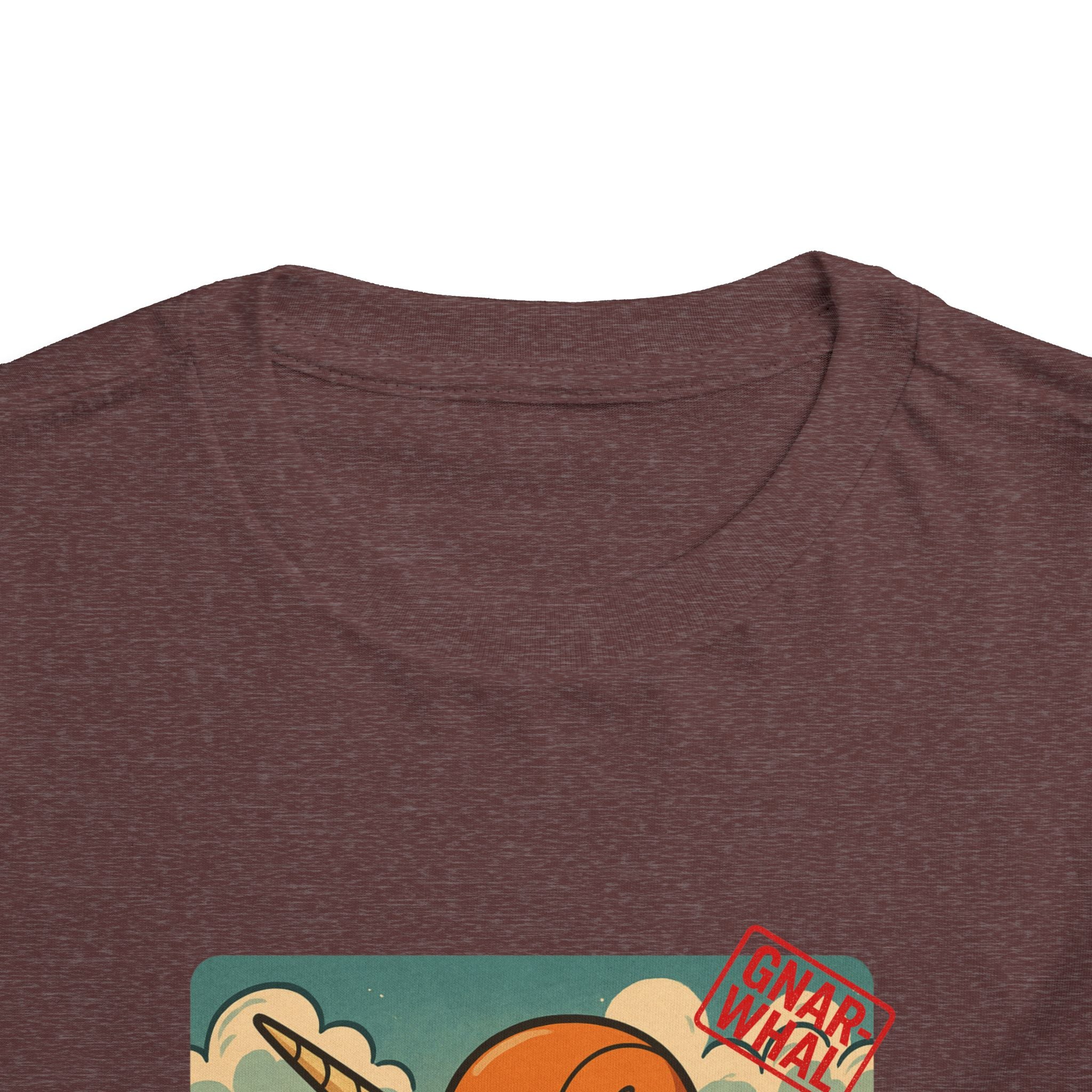 Gnar-Whal Kayaking Toddler Short Sleeve Tee