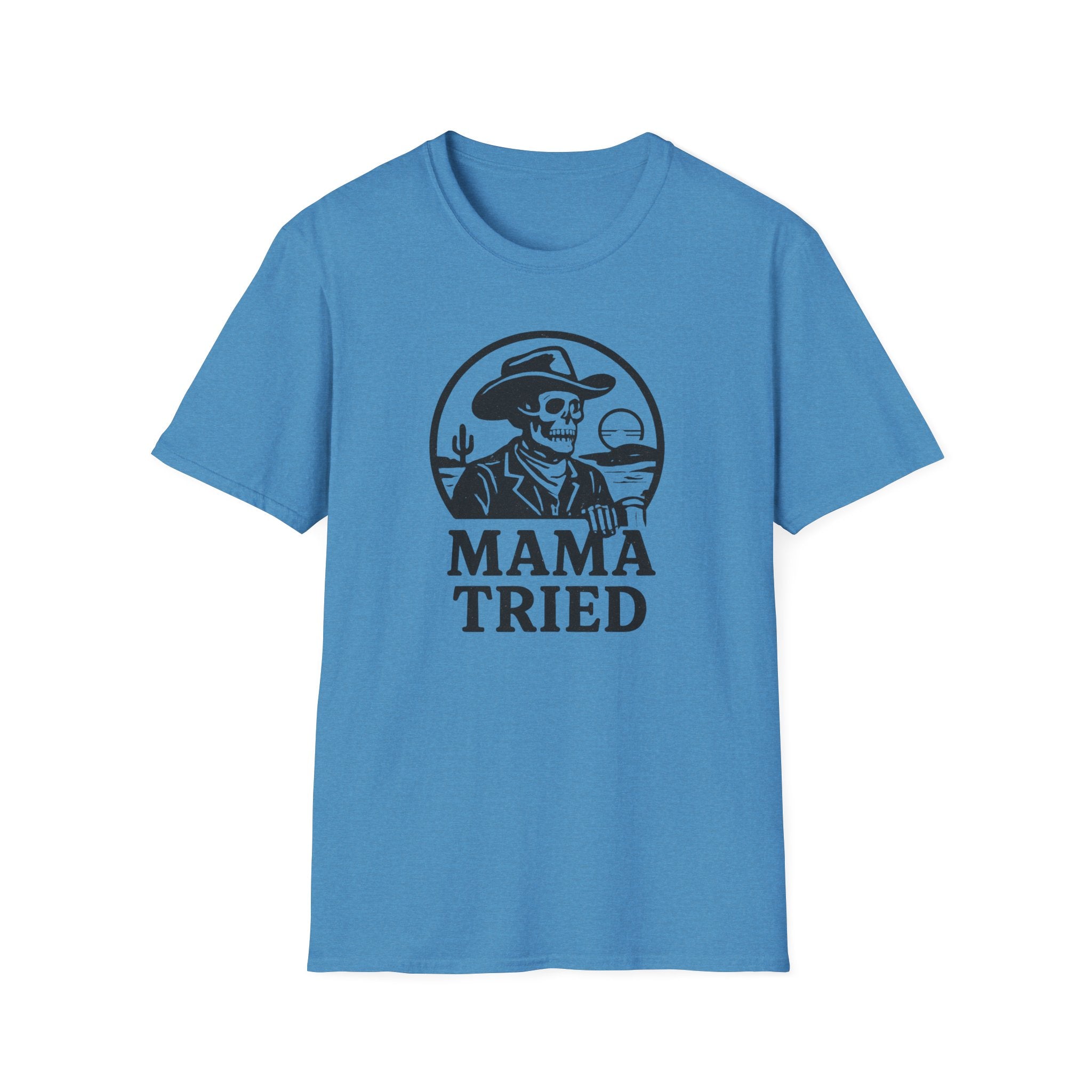 Mama Tried, Dead Cowboy Tee,  Unisex Softstyle T-Shirt