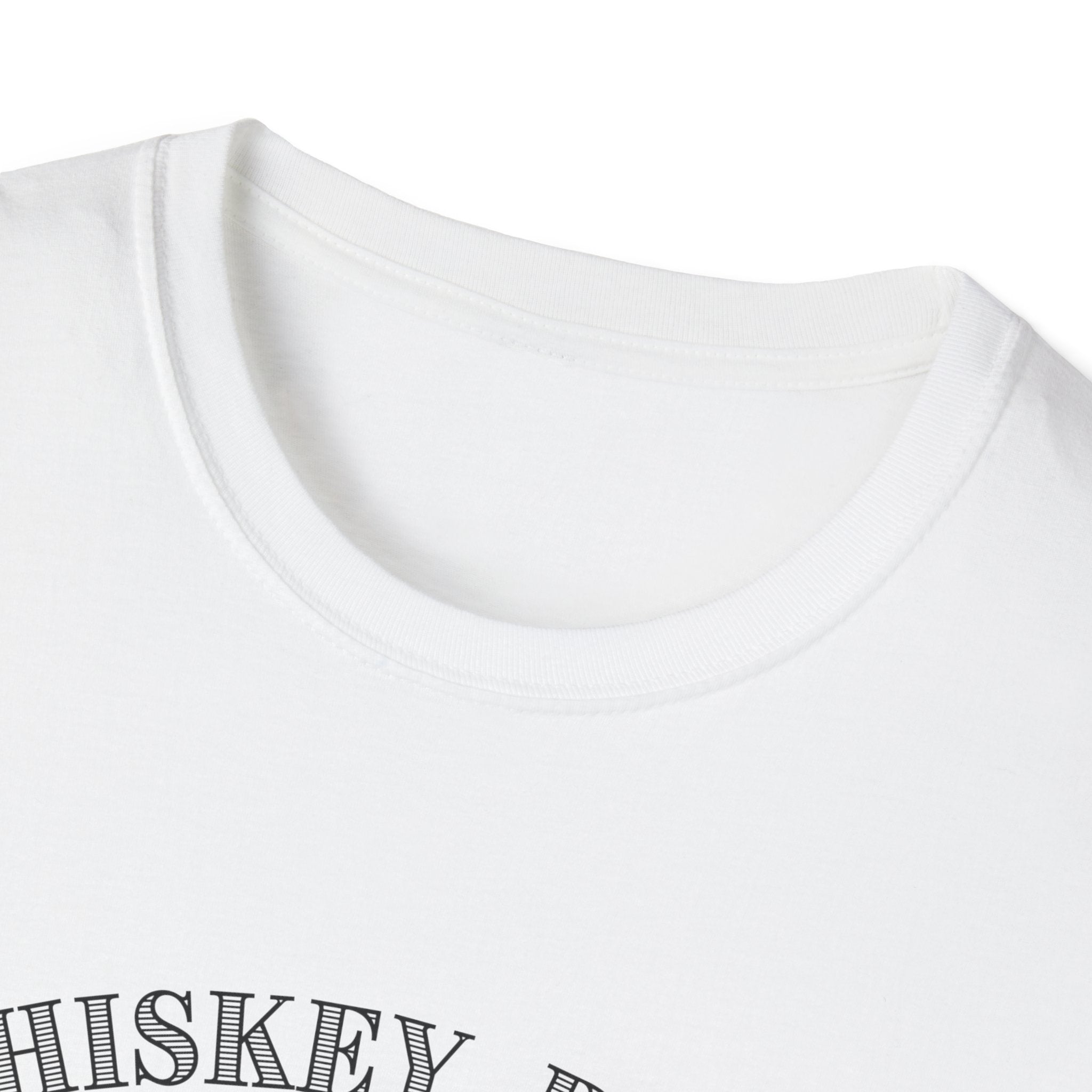 Whiskey River Skeleton Paddling T-Shirt | Western Canoe Graphic
