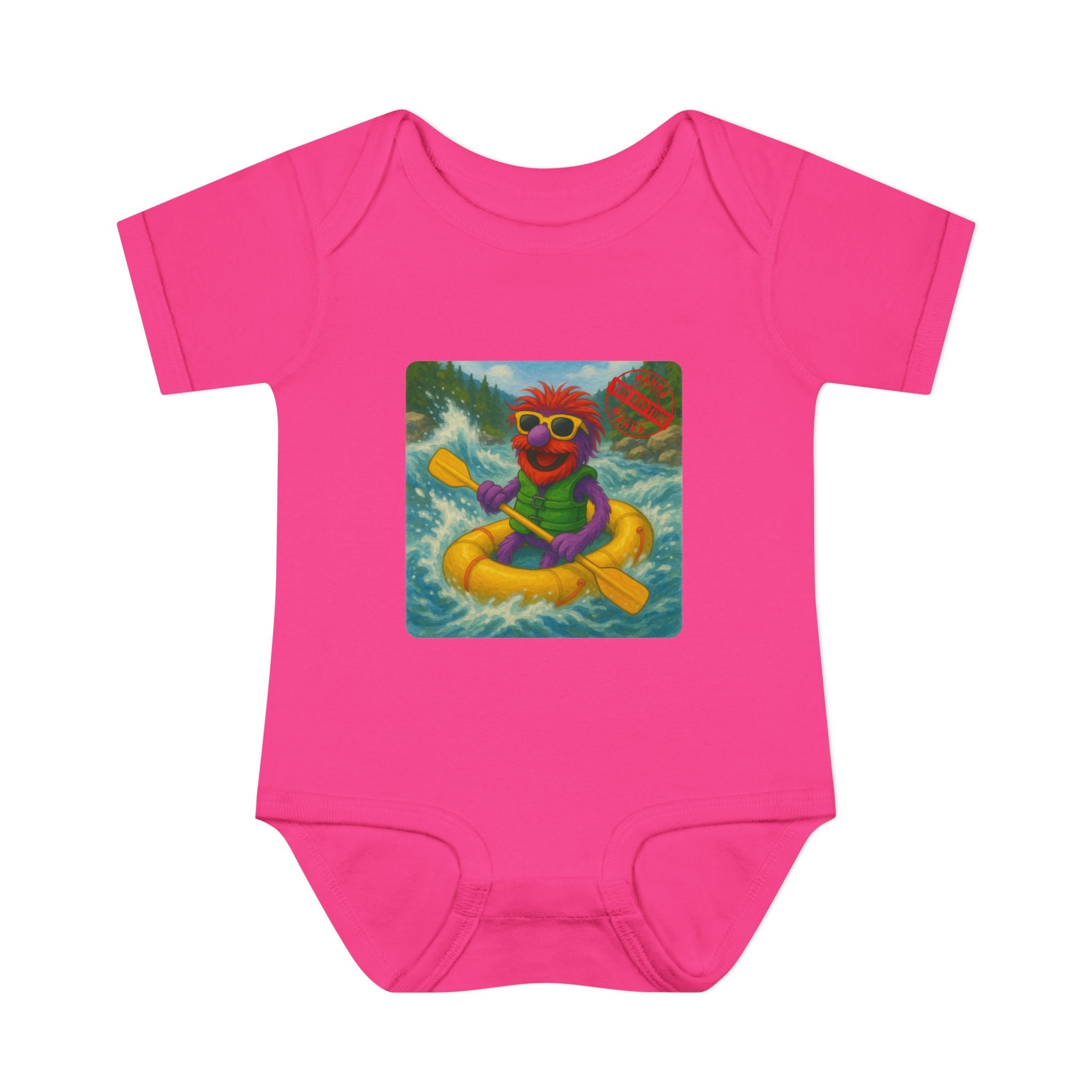 Mahna Mahna Muppets Rafting Infant Baby Rib Bodysuit