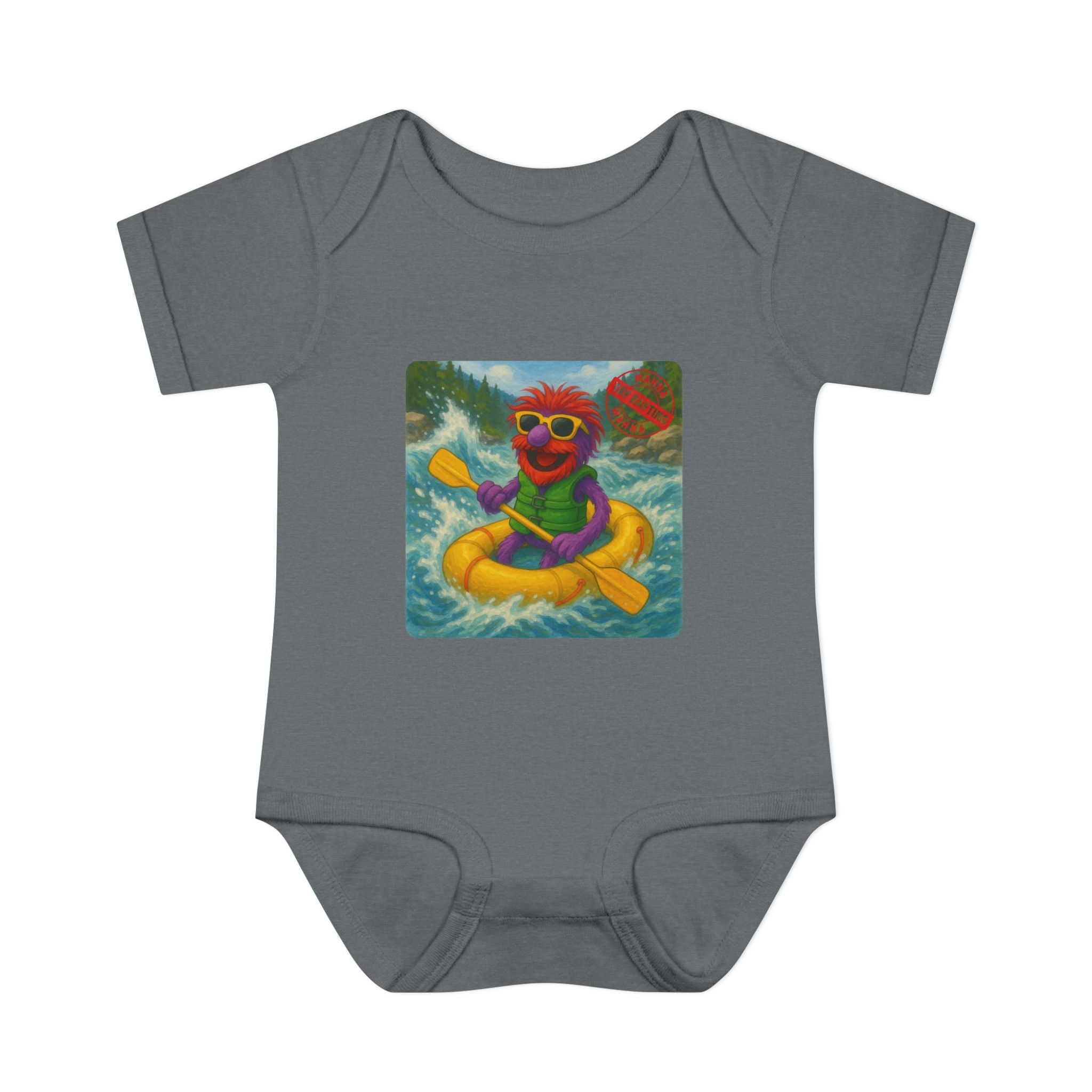 Mahna Mahna Muppets Rafting Infant Baby Rib Bodysuit