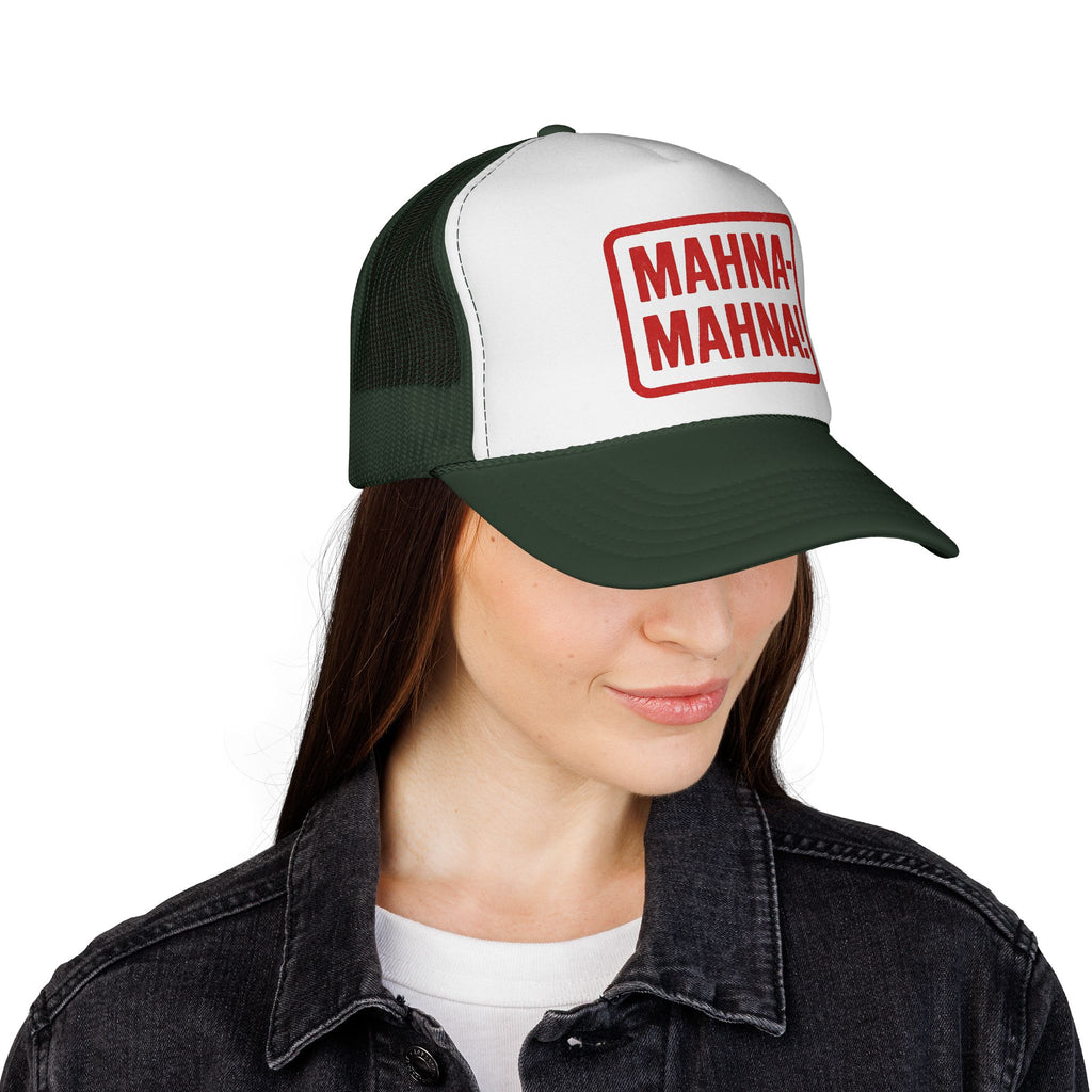 Mahna-Mahna Trucker hat!  Animal Fun! Fun Retro Trucker Caps, MAHNAMAHNA! Apparel, Gift for Music Lovers, Festival Accessories,