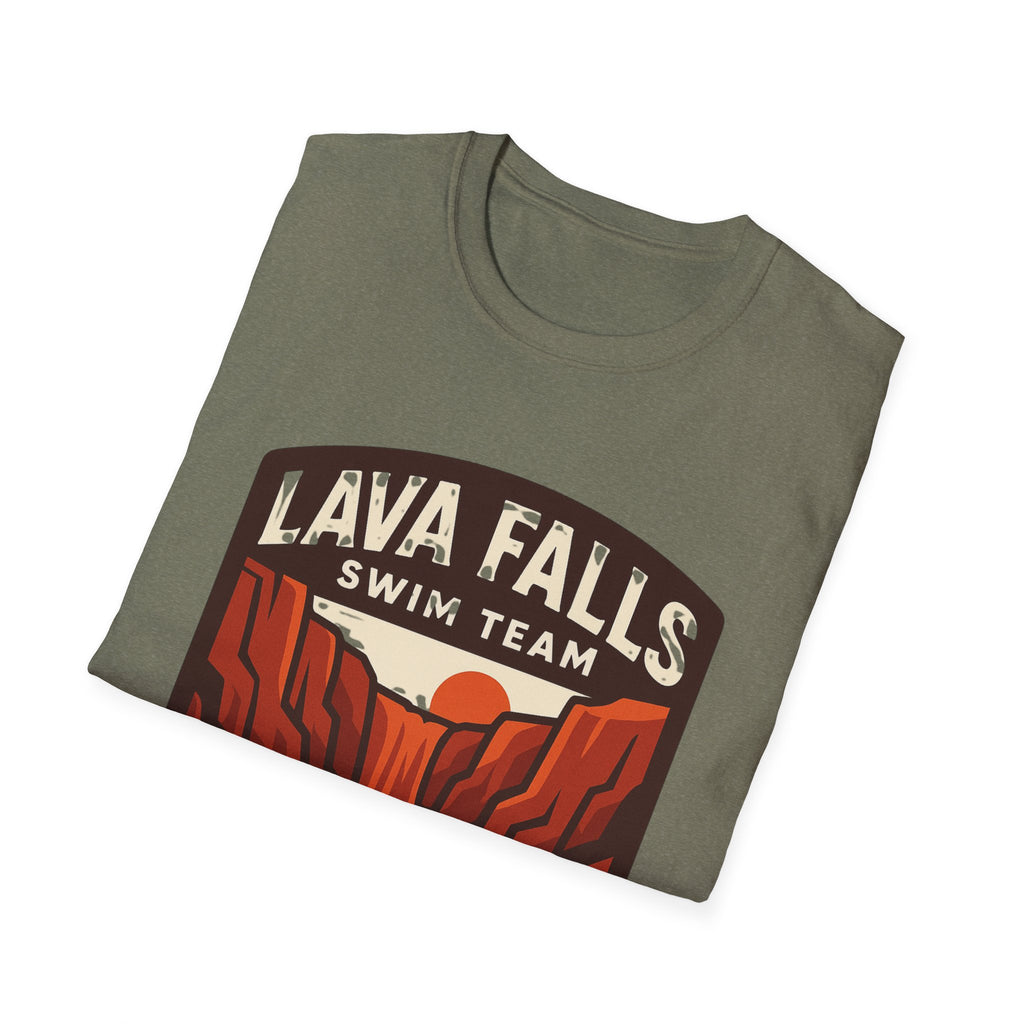 Lava Falls Swim Team Unisex Softstyle T-Shirt