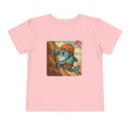 Gnar-Whal Climbing Toddler Short Sleeve Tee