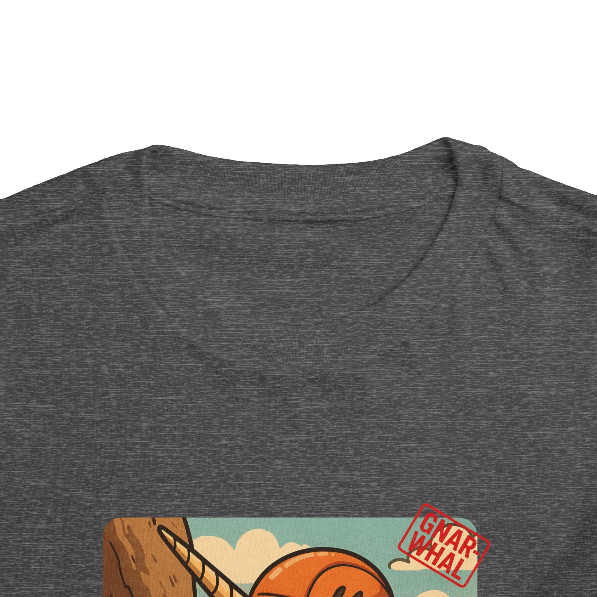 Gnar-Whal Climbing Toddler Short Sleeve Tee