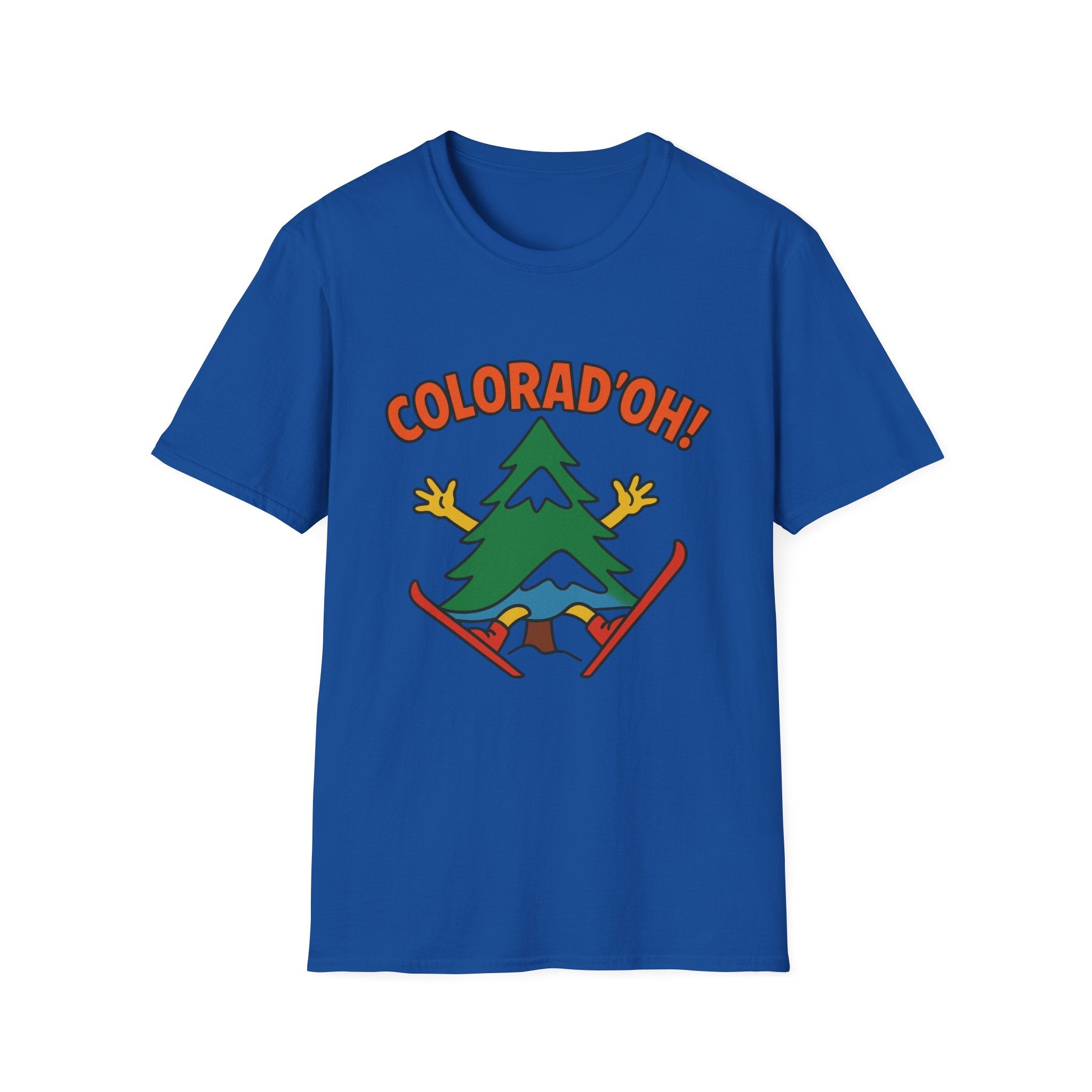 Colorad'oh! Colorado Skiing T-Shirt | Ski Colorado Mountain Graphic