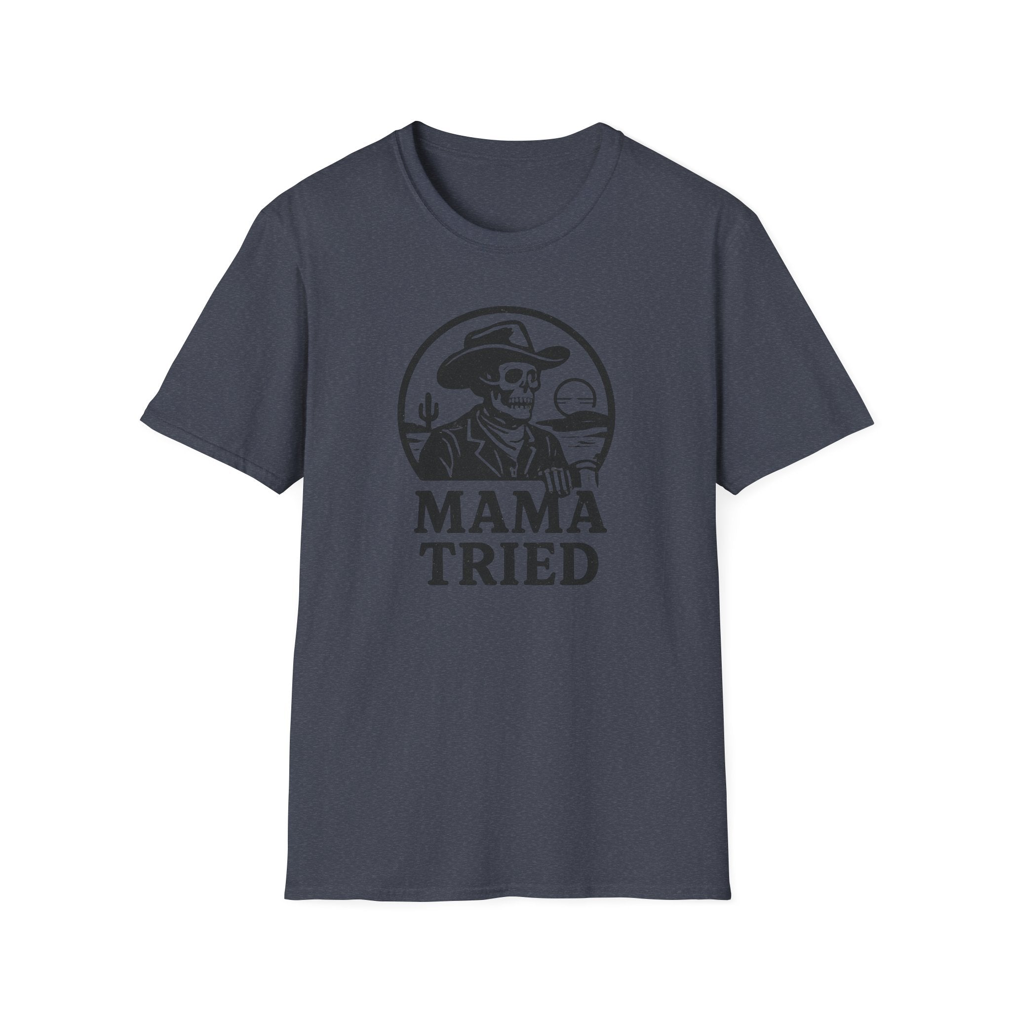 Mama Tried, Dead Cowboy Tee,  Unisex Softstyle T-Shirt