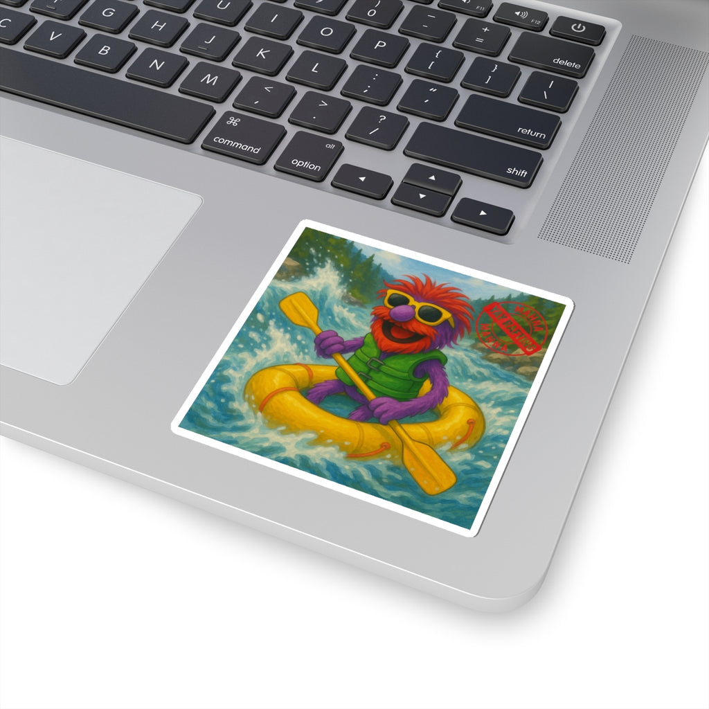 Muppets Mahna mahna Rafting Kiss-Cut Stickers, fun rafting and muppets combo sticker, Gift for Adventurers