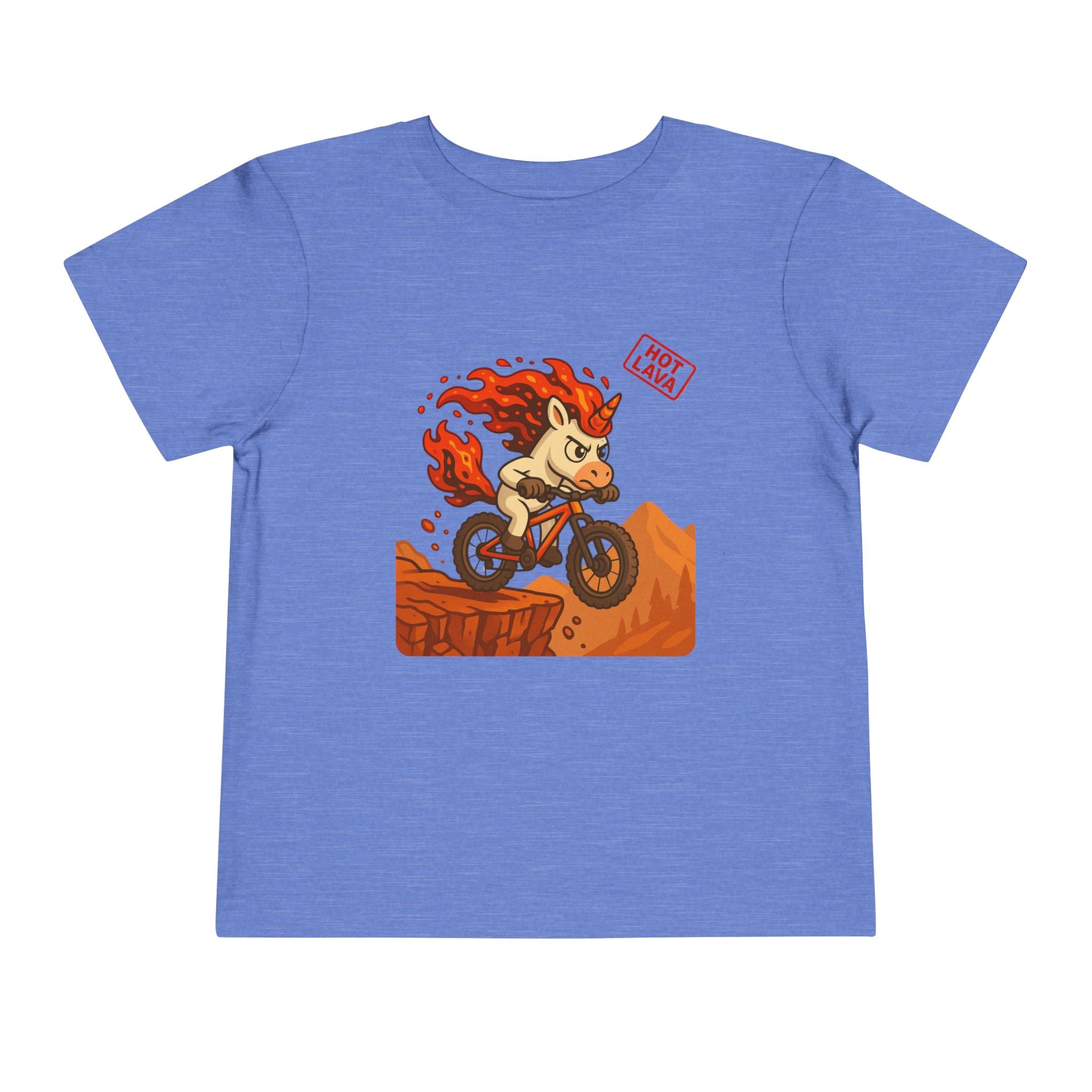 Hot Lava Mountain Bike Toddler Short Sleeve Tee