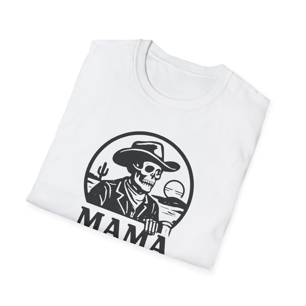 Mama Tried, Dead Cowboy Tee,  Unisex Softstyle T-Shirt
