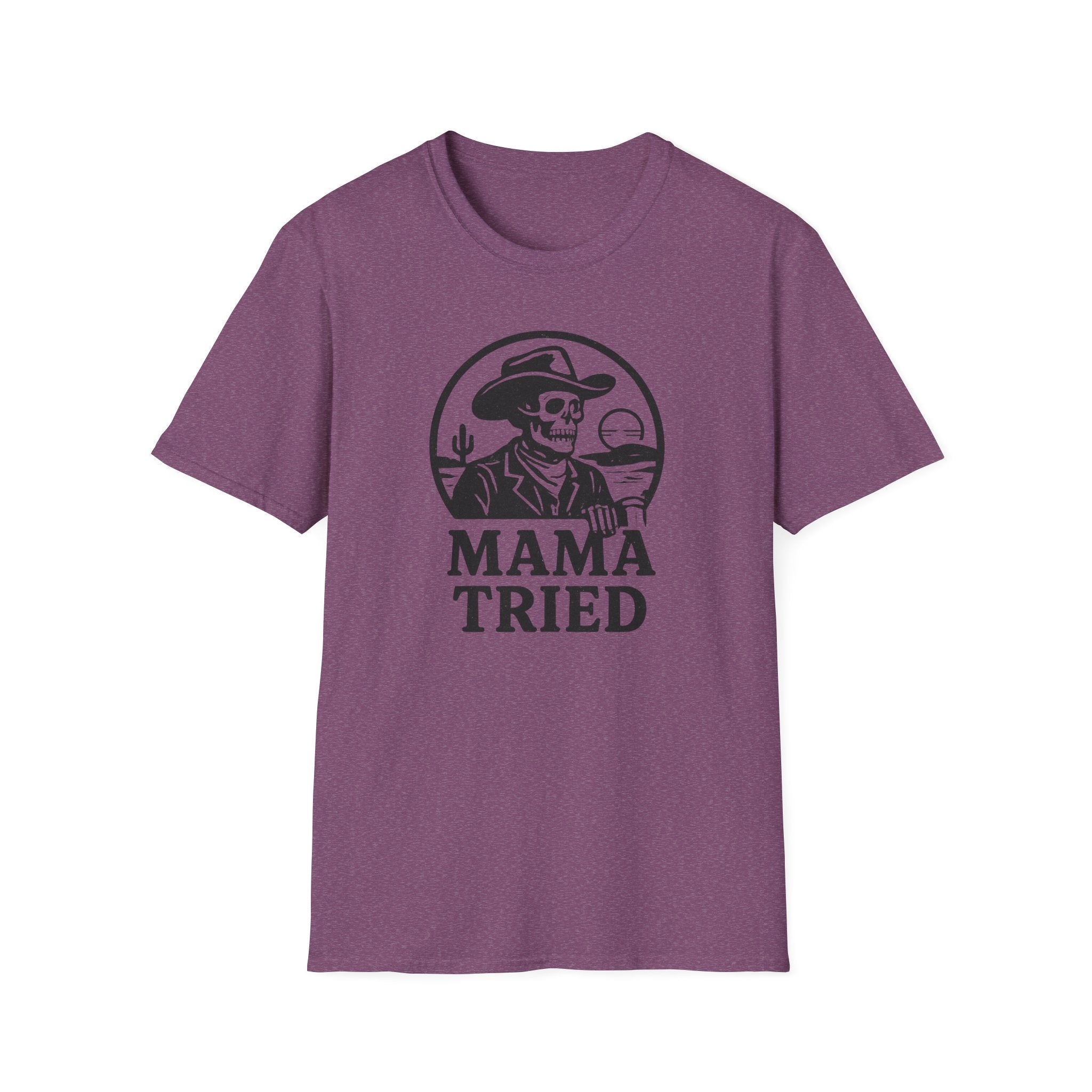 Mama Tried, Dead Cowboy Tee,  Unisex Softstyle T-Shirt