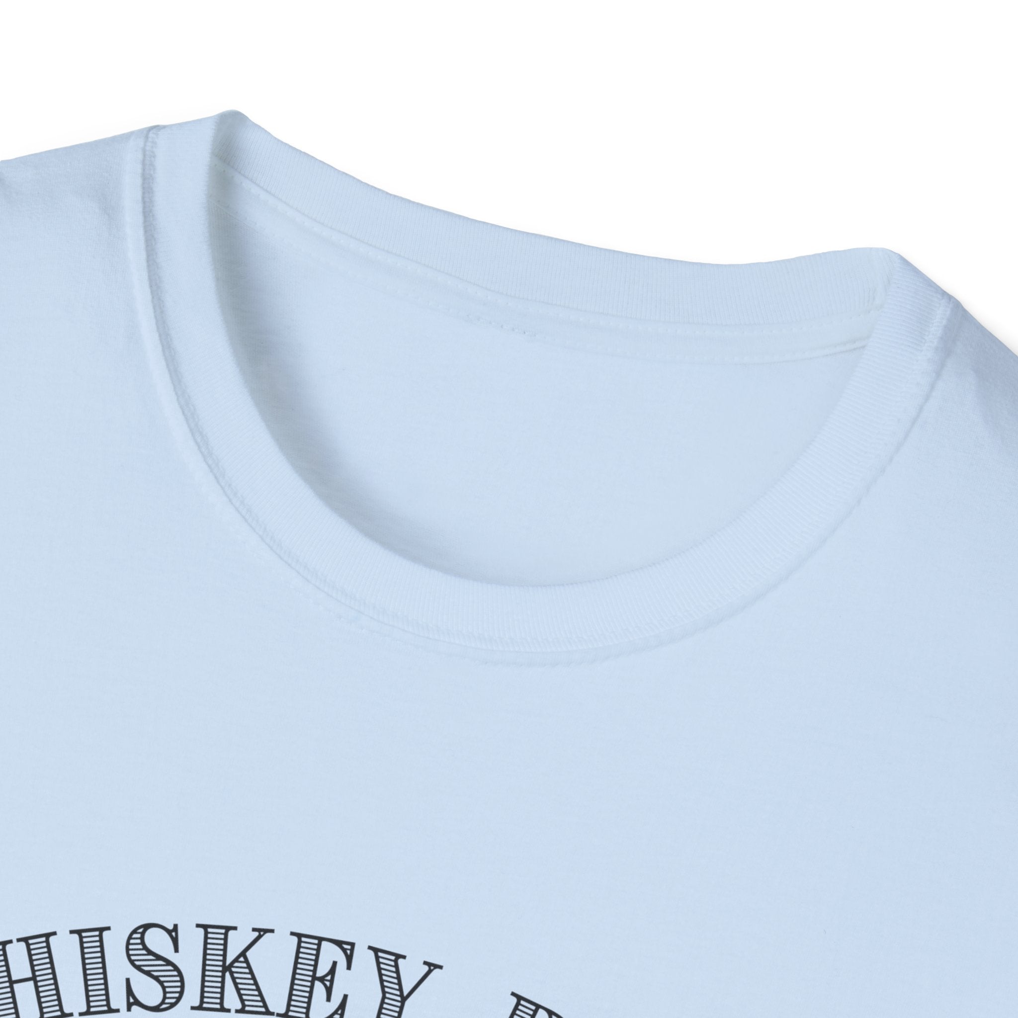 Whiskey River Skeleton Paddling T-Shirt | Western Canoe Graphic