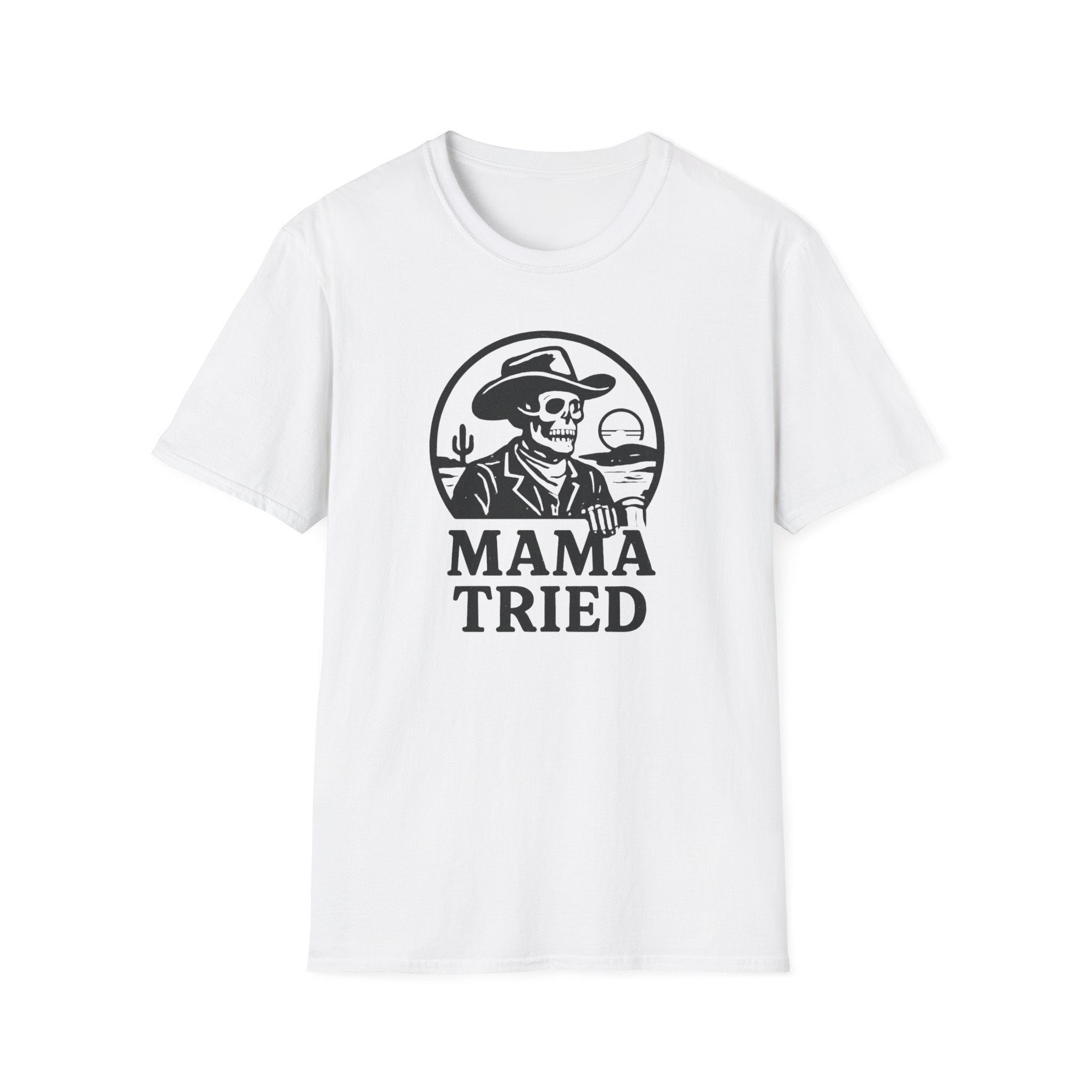 Mama Tried, Dead Cowboy Tee,  Unisex Softstyle T-Shirt