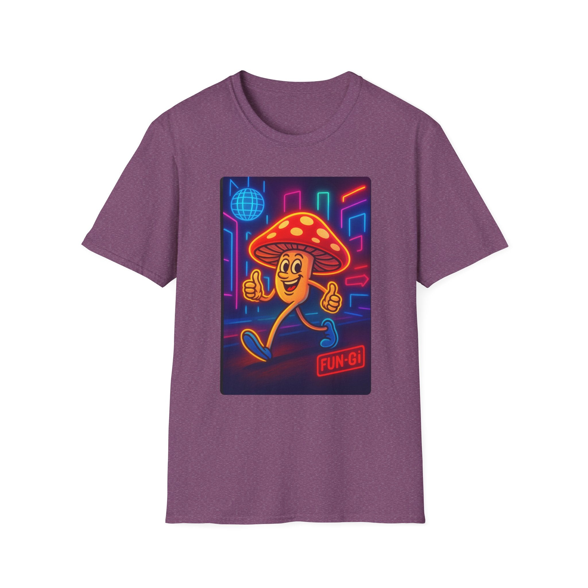 Fun-Gi, Shroom dancing disco lights, Music Lovers, Festival Shirt