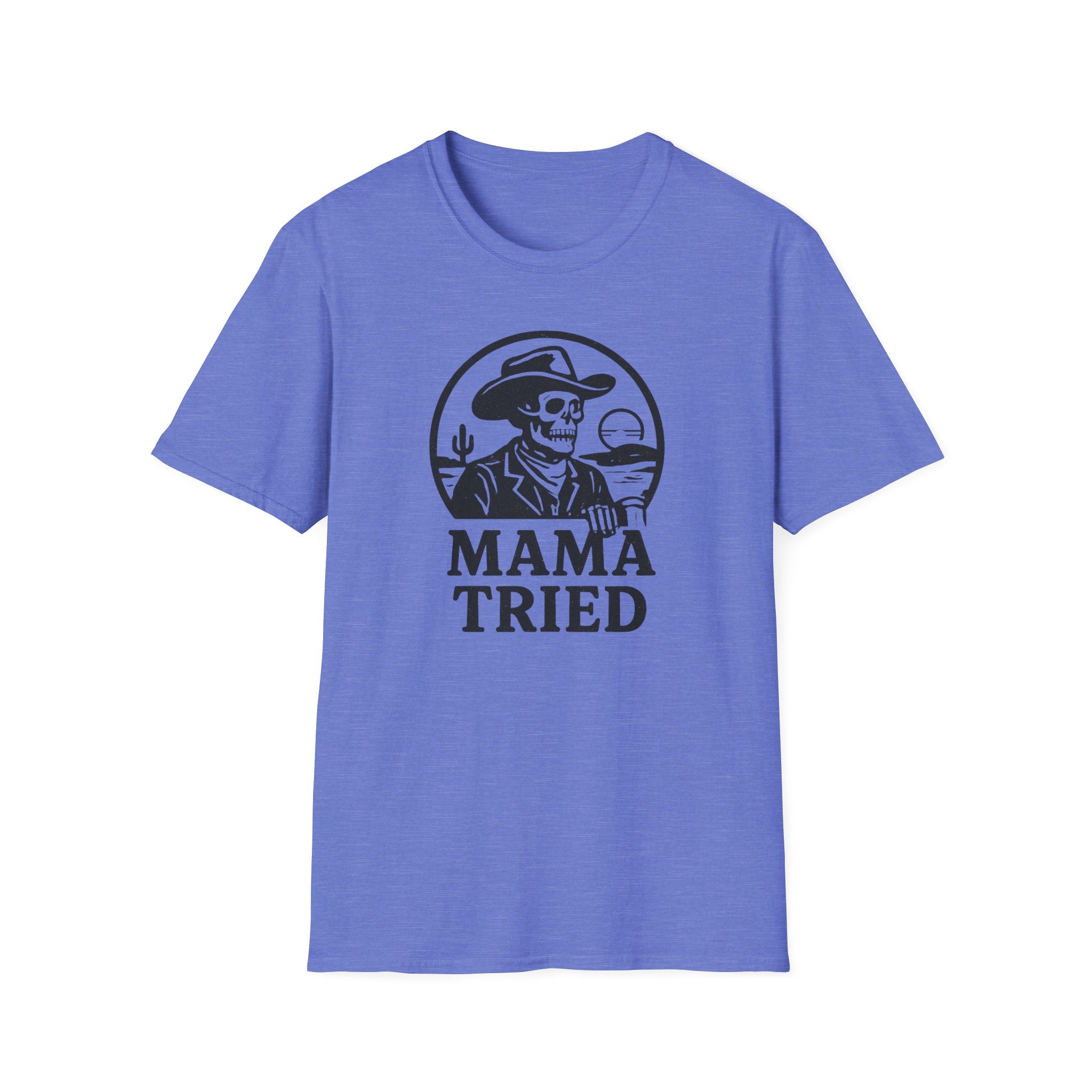 Mama Tried, Dead Cowboy Tee,  Unisex Softstyle T-Shirt