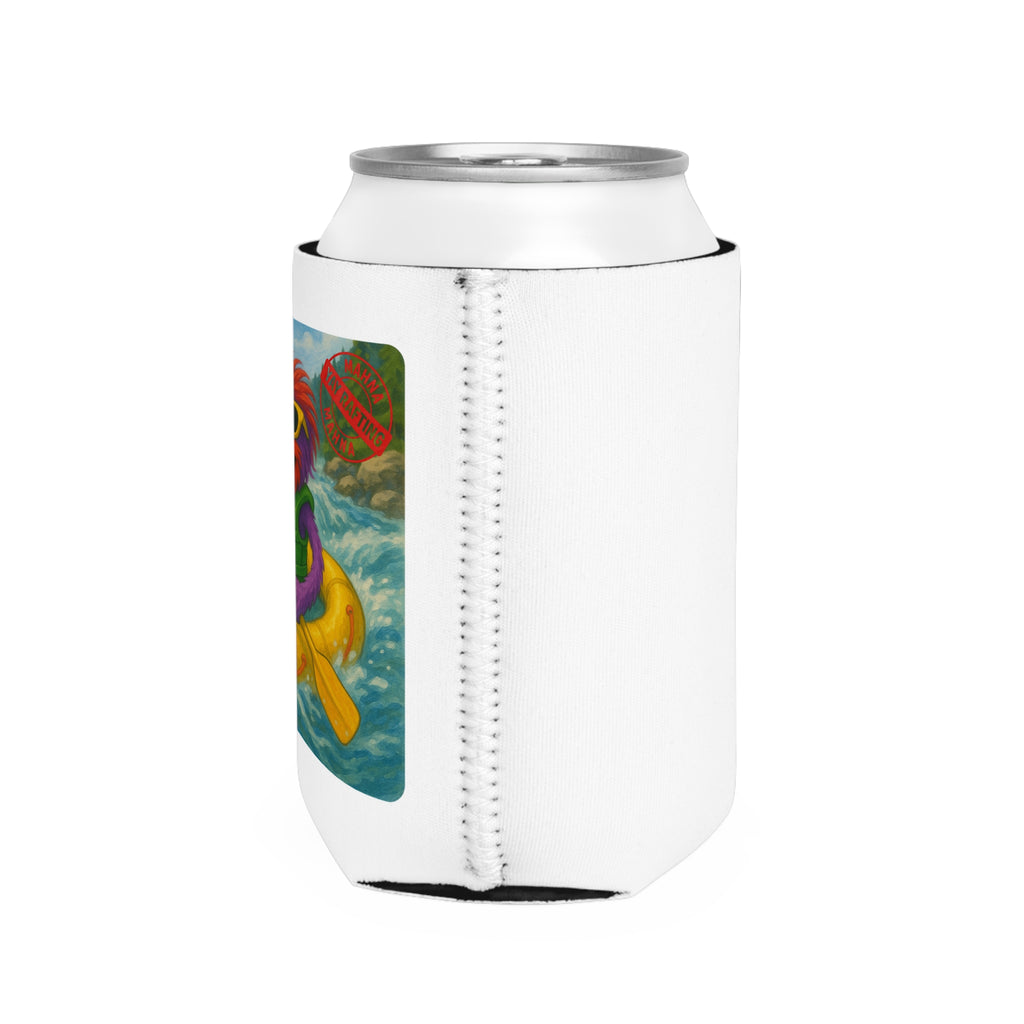 Fun Rafting Can Cooler Sleeve, Summer Drink Insulator, Outdoor Party Accessory, Camping Gift, Eco-Friendly Beverage Holder