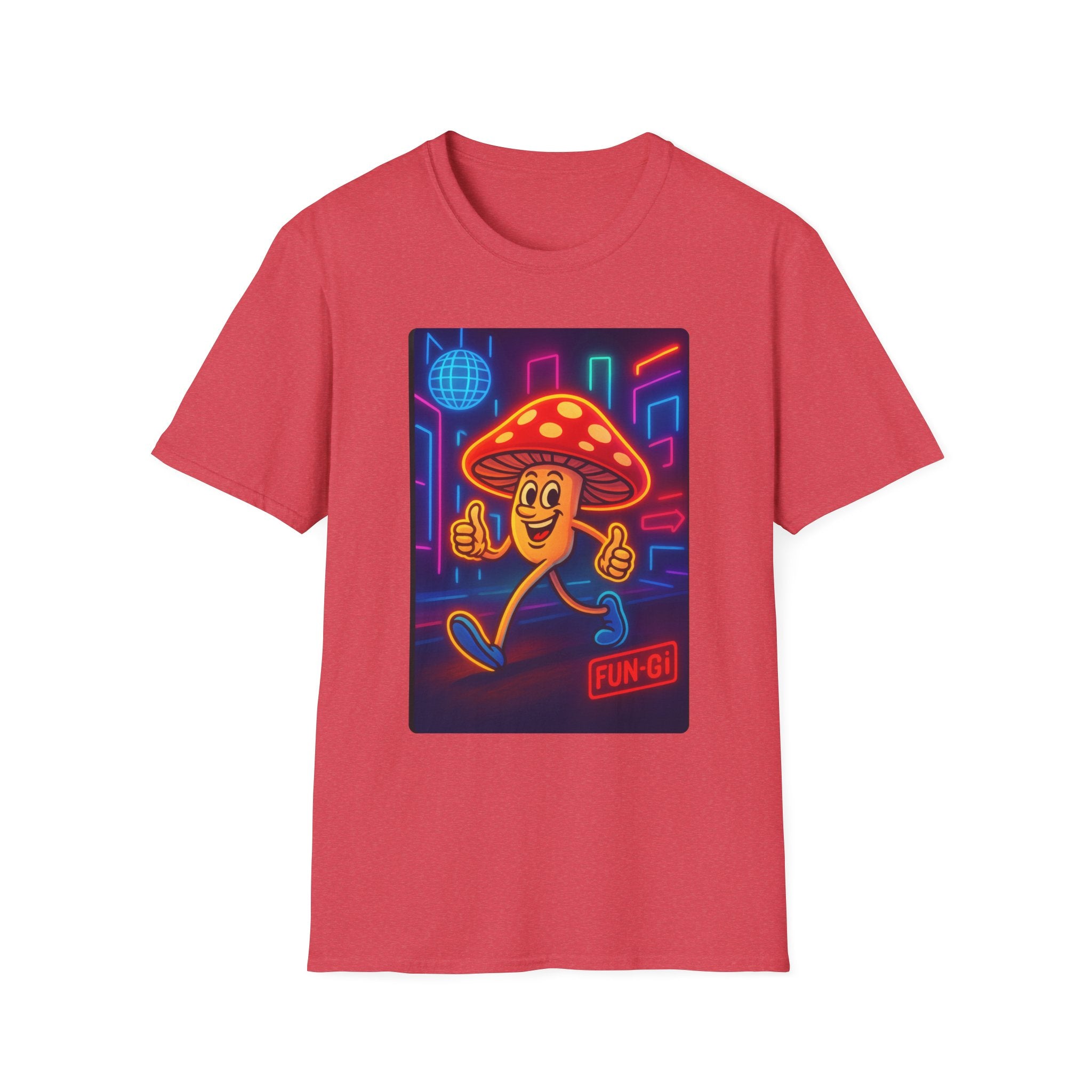 Fun-Gi, Shroom dancing disco lights, Music Lovers, Festival Shirt