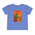 Dragon Mountain Biking  Adventure Toddler Tee: Perfect for Little Explorers, Kids' Gift, Birthday Outfit, Halloween Costume, Playtime Fun