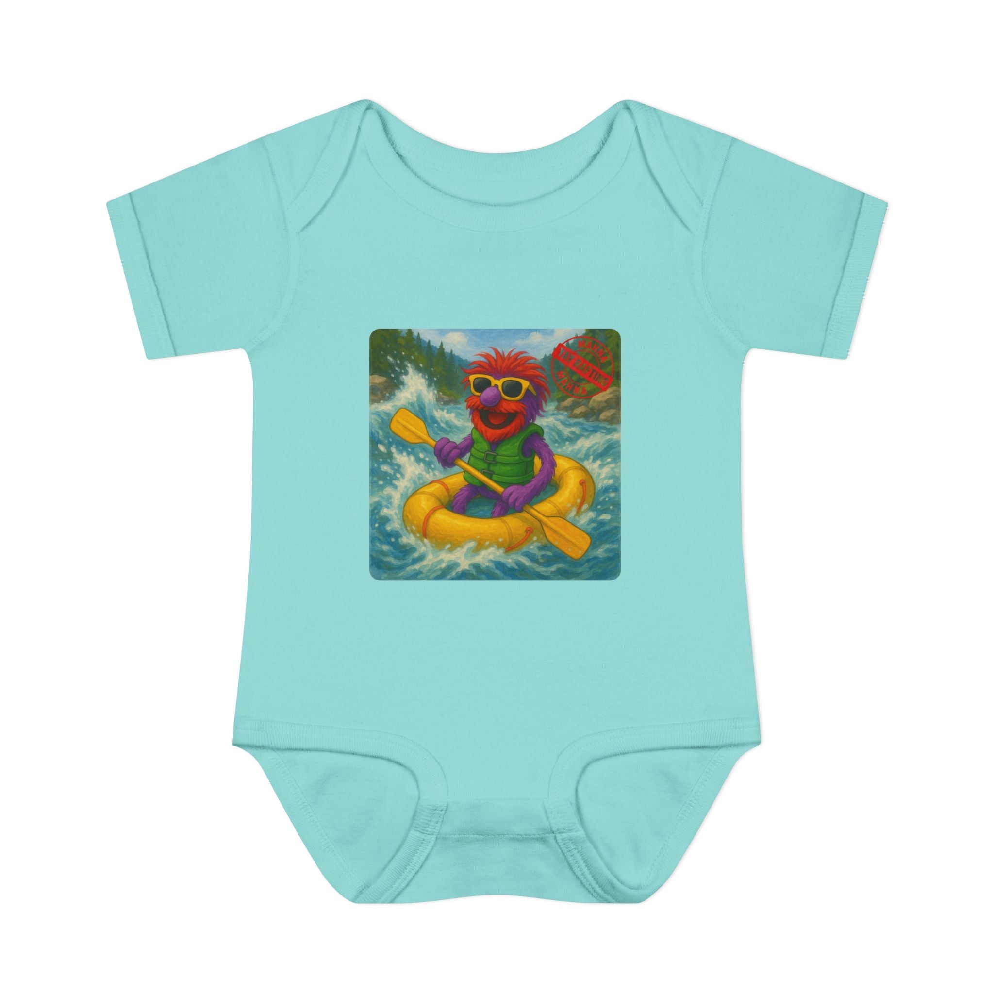 Mahna Mahna Muppets Rafting Infant Baby Rib Bodysuit