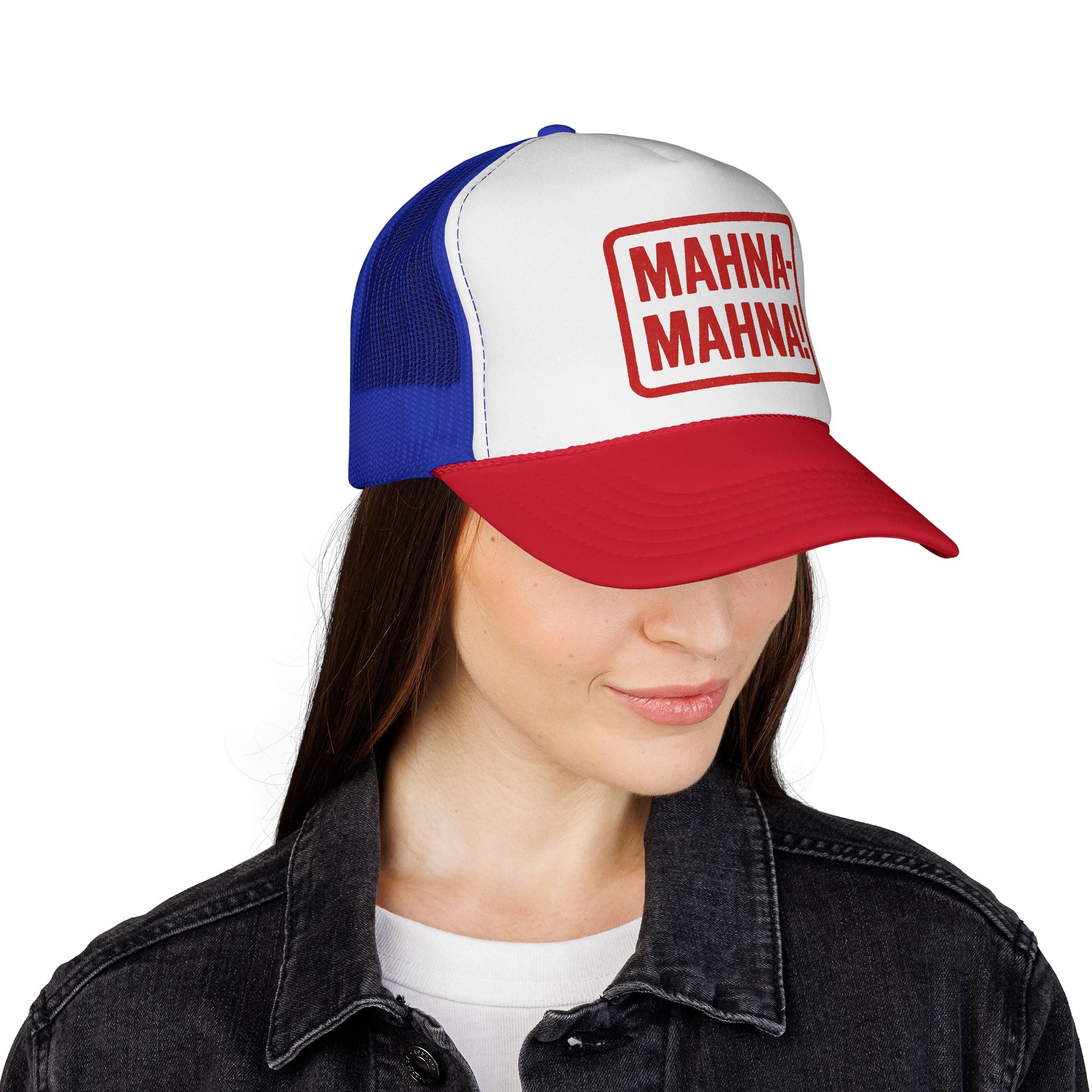 Mahna-Mahna Trucker hat!  Animal Fun! Fun Retro Trucker Caps, MAHNAMAHNA! Apparel, Gift for Music Lovers, Festival Accessories,