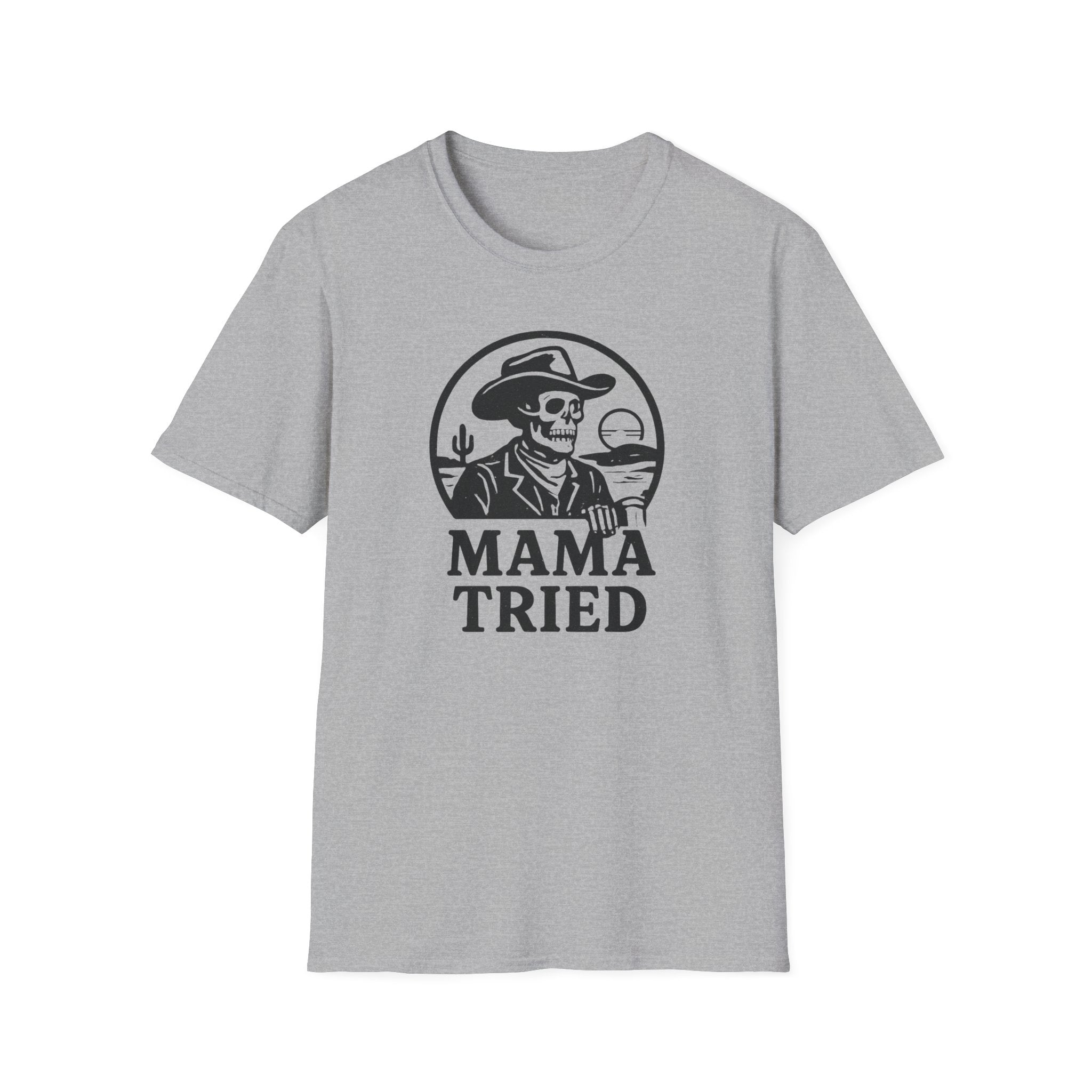 Mama Tried, Dead Cowboy Tee,  Unisex Softstyle T-Shirt