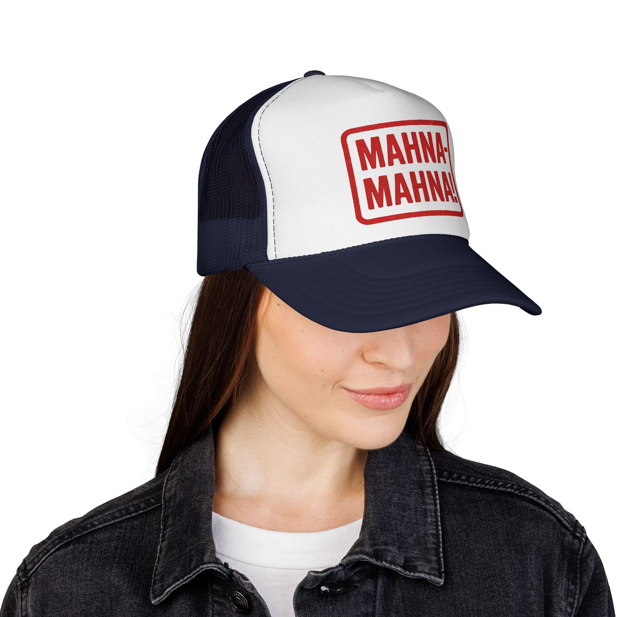 Mahna-Mahna Trucker hat!  Animal Fun! Fun Retro Trucker Caps, MAHNAMAHNA! Apparel, Gift for Music Lovers, Festival Accessories,