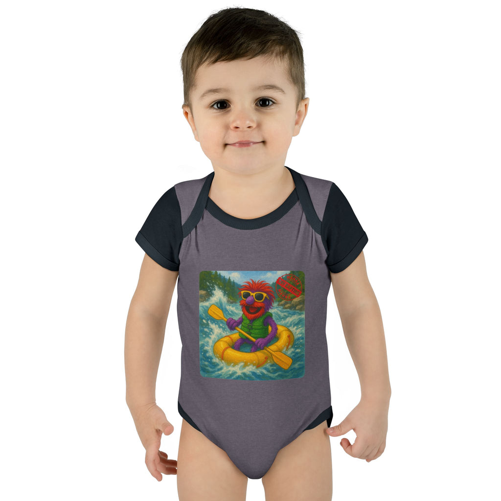 Mahna Mahna Muppets Rafting Infant Baby Rib Bodysuit