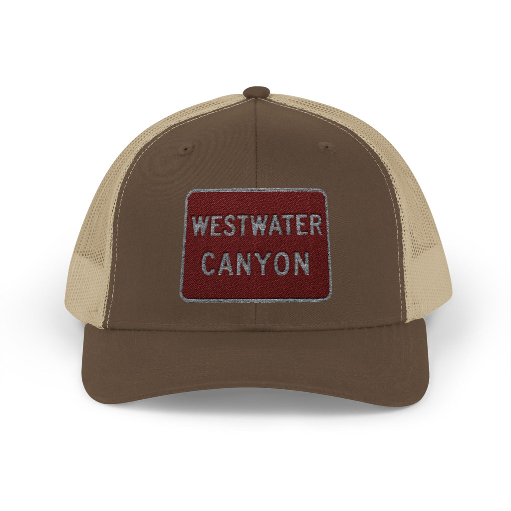 Westwater Canyon Snapback Trucker Cap, Outdoor Hat, Gift for Adventurers, Camping Gear, River Hats