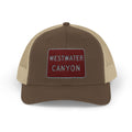 Westwater Canyon Snapback Trucker Cap, Outdoor Hat, Gift for Adventurers, Camping Gear, River Hats