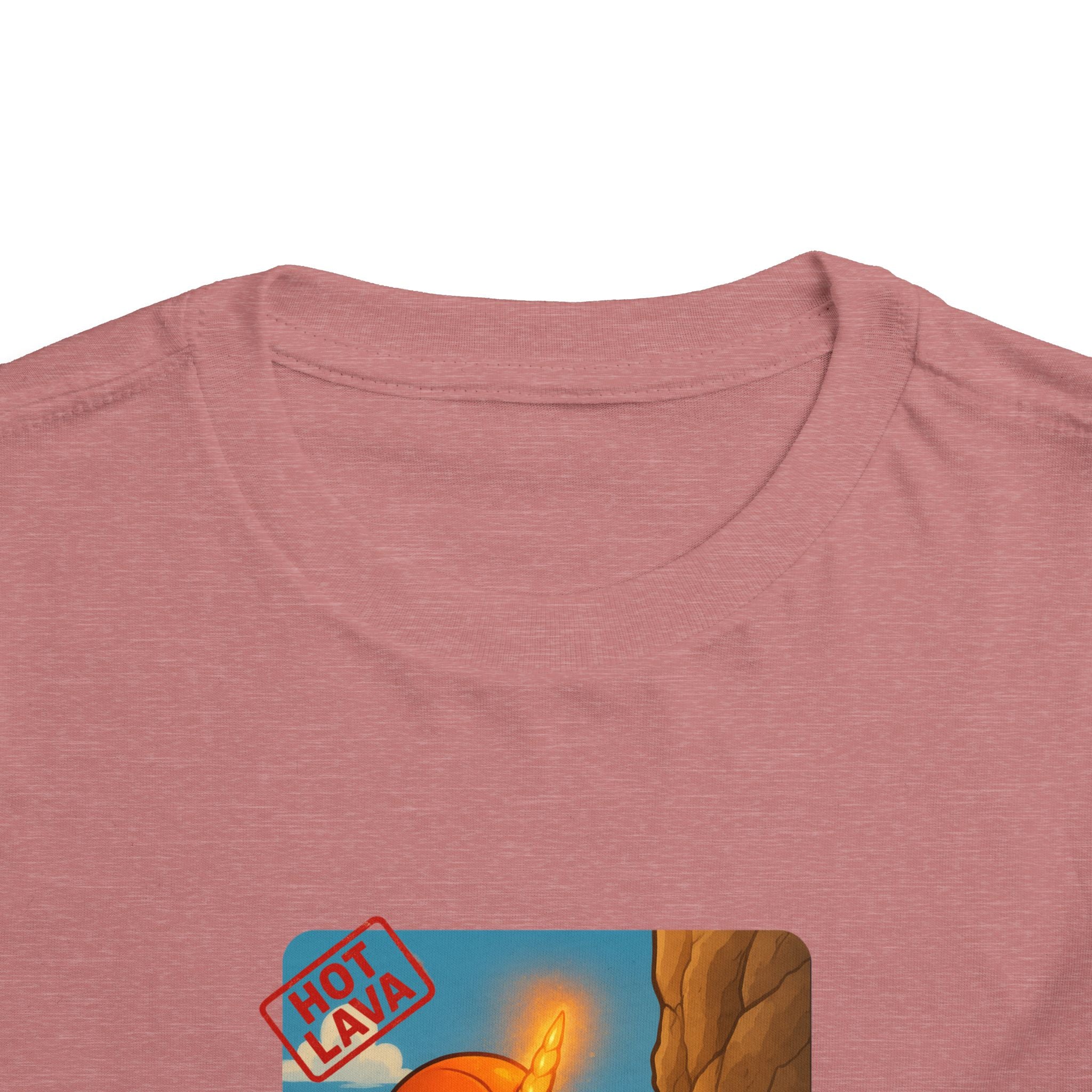Hot Lava the Unicorn Rock Climbing Toddler Short Sleeve Tee